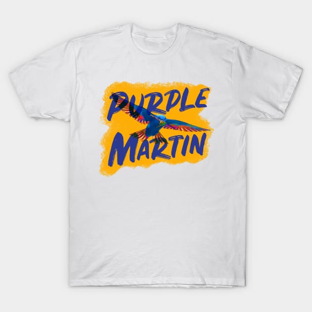 Purple Martin T-Shirt by Ripples of Time